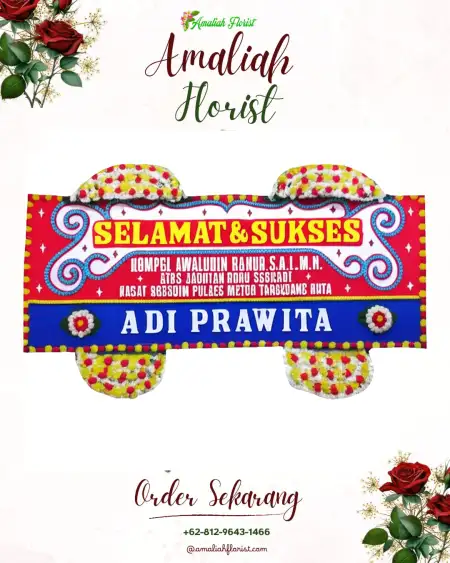 Papan Bunga Ucapan Selamat Sambopinggir
